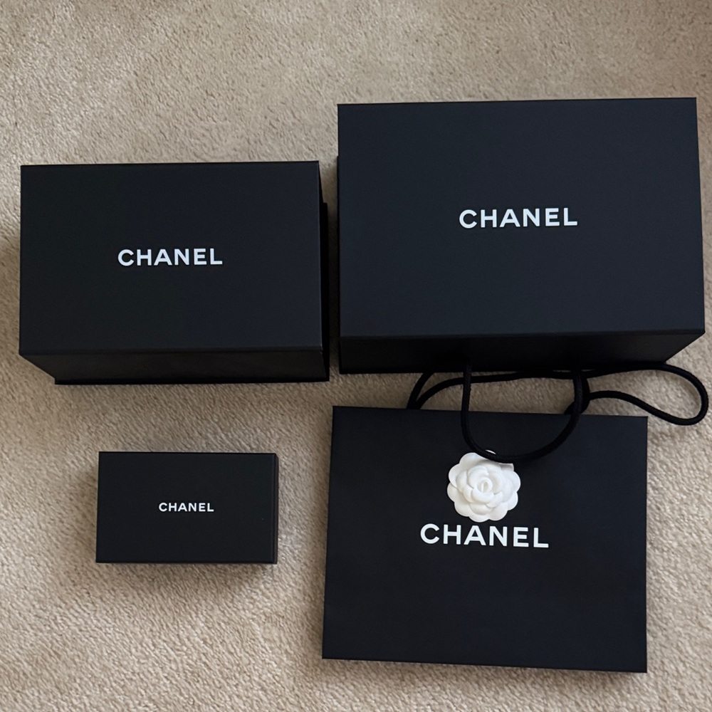 Chanel Black Box and Bag Collection